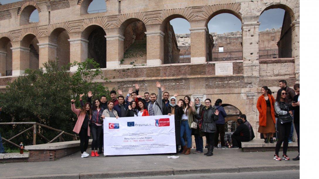 Barış Elçisi Gençler Projemiz Kapsamında İtalya'da Kültürel Etkinlikler Gerçekleştirildi