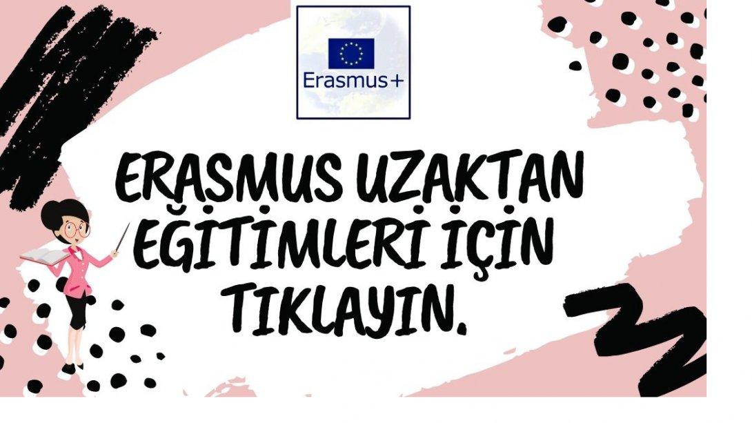 2021-2022 Erasmus+ Uzaktan Eğitimleri İzlemek İçin Tıklayın.