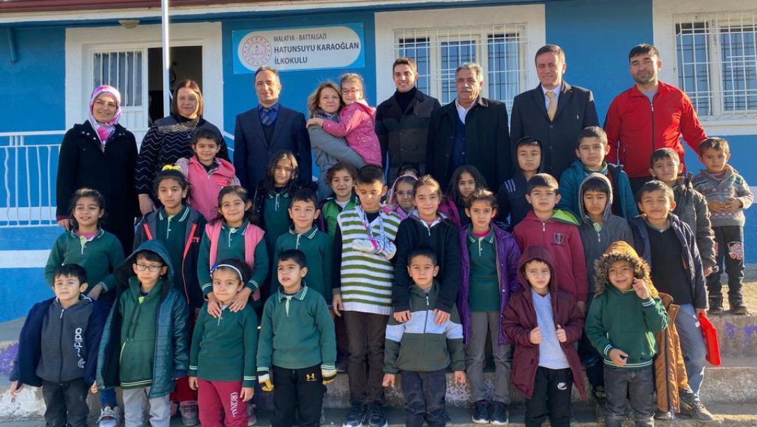 Malatya Battalgazi Hatunsuyu Karaoğlan, Palabıyık, Saray İlkokullarına Eğitim Ziyareti Gerçekleştirildi